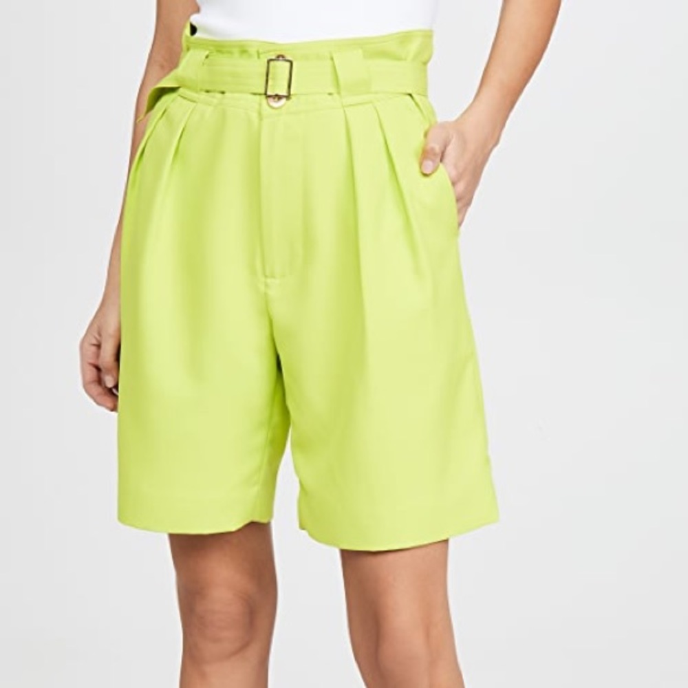 Simon Miller neon green algae
Rost belted Shorts small